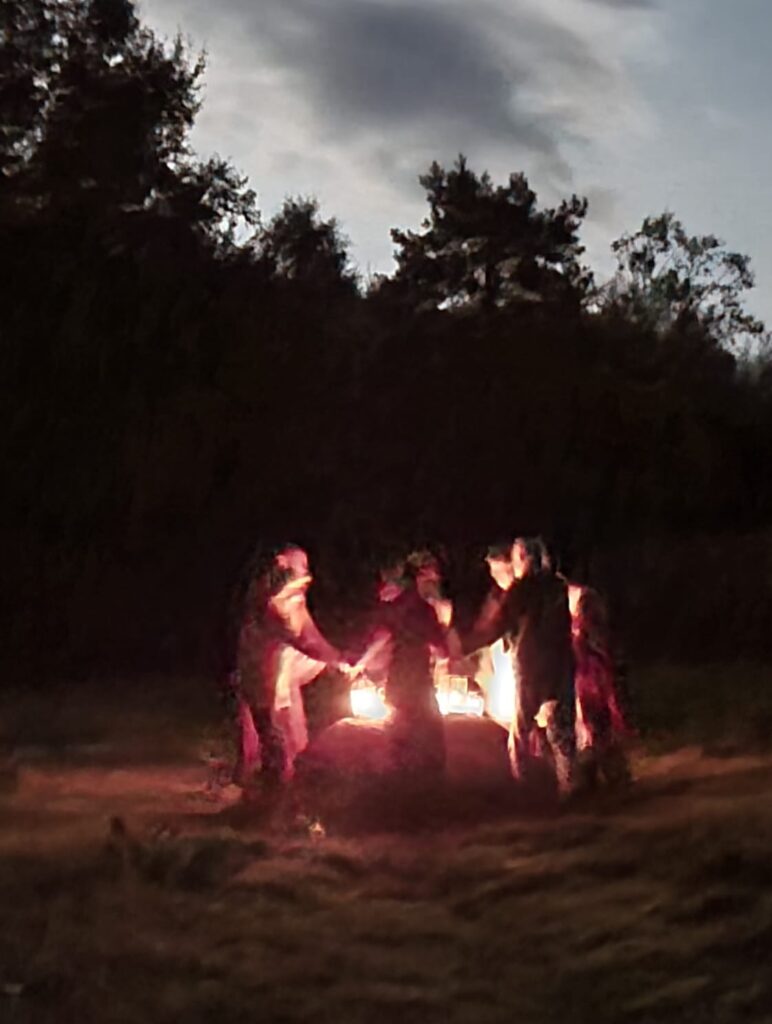 Feuertanz Ritus des Herzens
